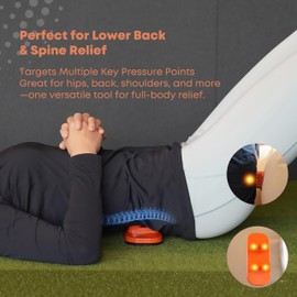 Bodyssey 4-Point Acupressure Massager – Manual Deep Tissue Massage Tool for Back, Neck & Muscle Relief, Trigger-Point Therapy, Yoga & Gym Recovery, Wellness Gift for Men & Women