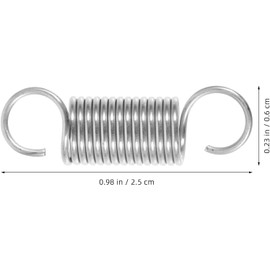 Gatuida Muelle de Embudo de Acero Inoxidable 3 Piezas, Resorte para Dispensador de Masa Portátil, Accesorio para Hornear Bolas de Pulpo y Sushi, Repuesto para Utensilios de Cocina