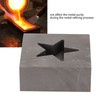Graphite Ingot Mold Star Shape Gold Silver Melting Casting Mould