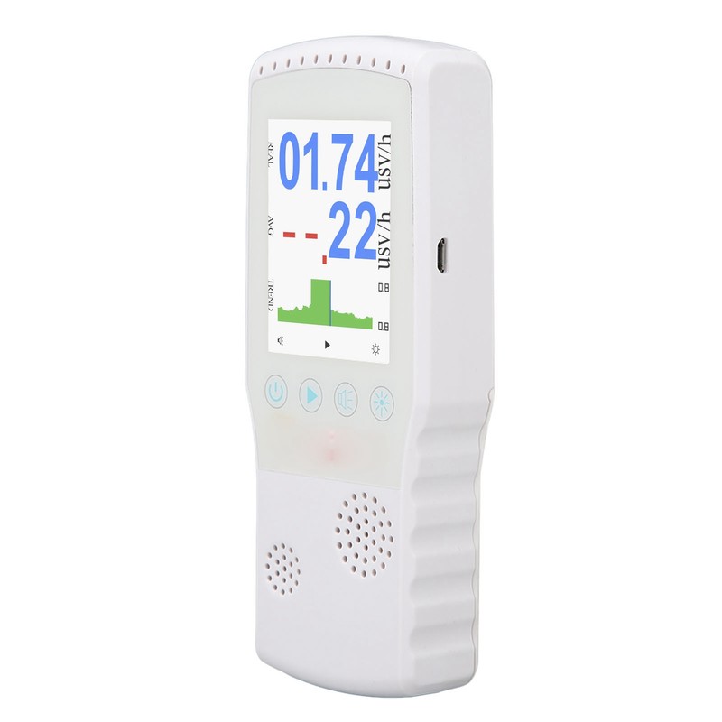 Geiger Counter Nuclear Radiation Detector Portable Rechargeable Handheld Beta Gamma