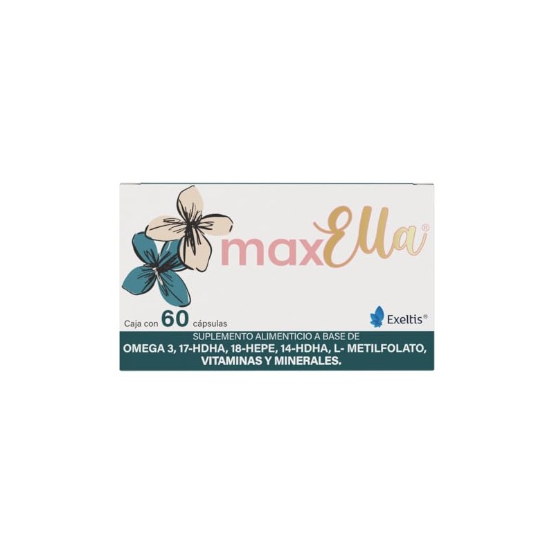 EXELTIS RETHINKING HEALTHCARE Maxella, Omega 3, 17-hdha, 18-hepe,14- . (60)