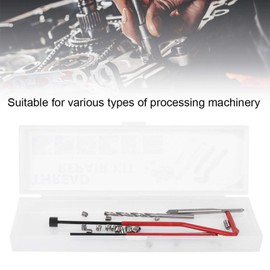 Candeon Thread Repair Kit - 25Pcs M3 Thread Repair Insert Kit Drill Helicoils Coil Repair Kit Compatible Hand Tool Set with Transparent Plastic Box for Processing Machinery