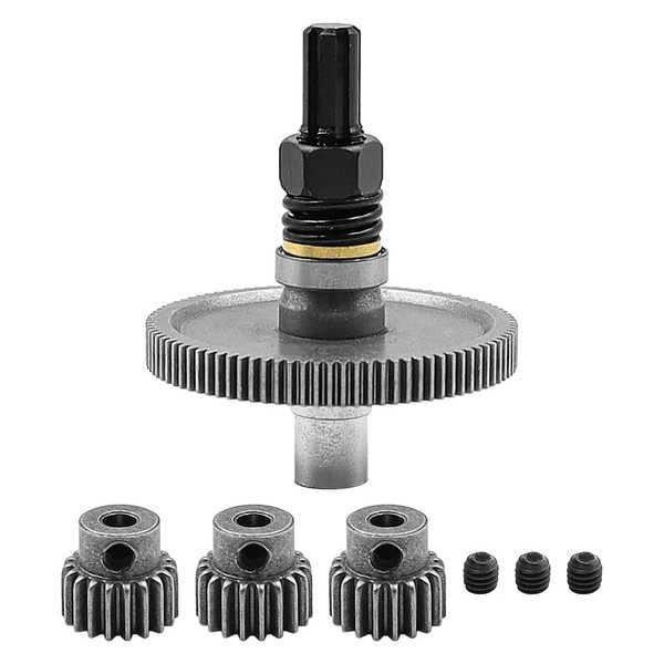 Alnicov Slipper Gear Set, 91T Slipper Gear Set RC Car