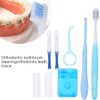 Kit de Cuidado Bucal de Ortodoncia, Cepillo de Limpieza de