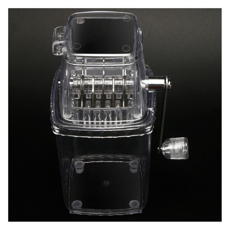 Portable Ice Crusher 1.25L Hand Cranked DIY Manual Shaved Ice
