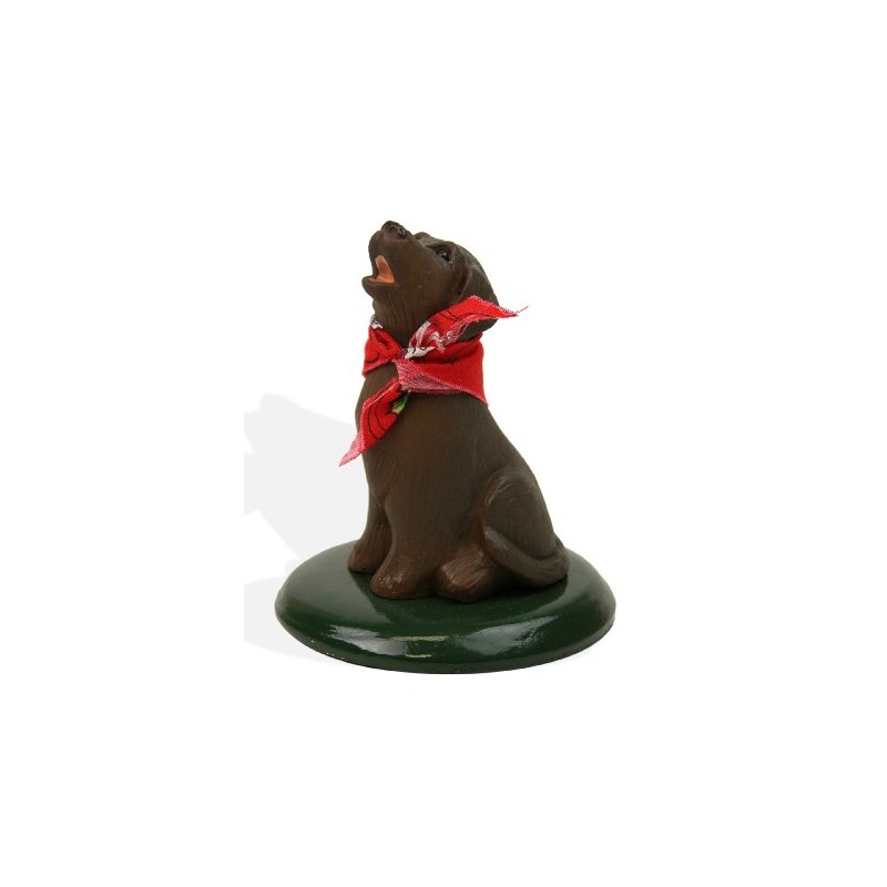 Byers' Choice Labrador Dog Figurine Color: Chocolate