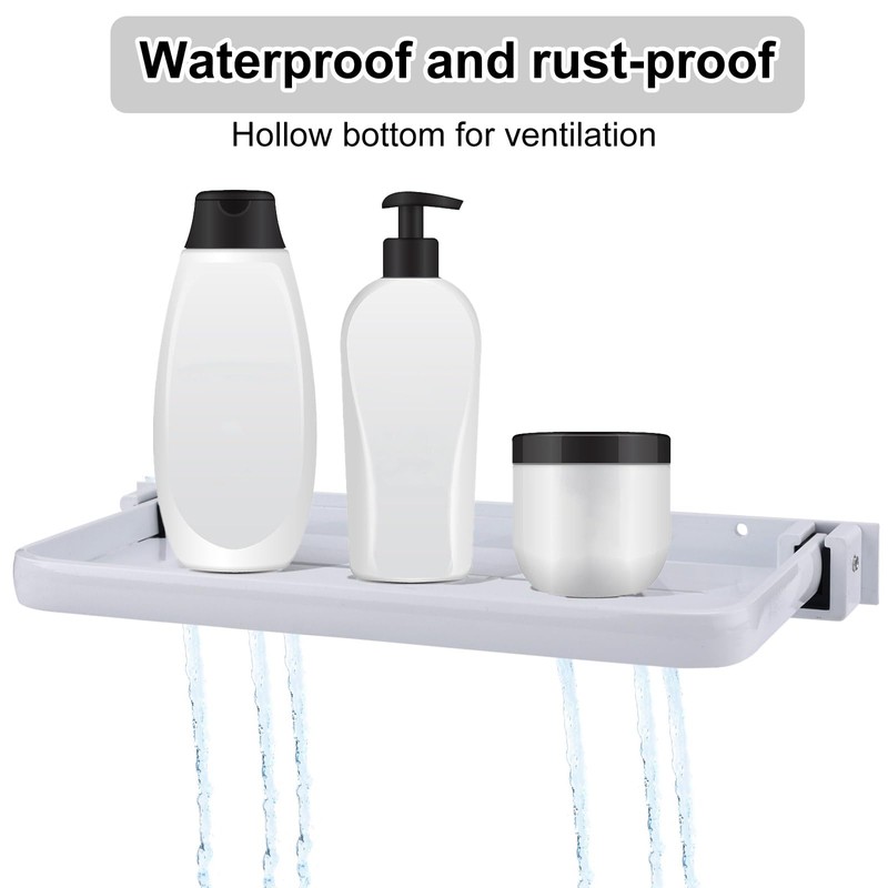 PEUTIER RV Shelf, RV Aluminum Foldable Shelf 90 Degree Foldable