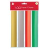 Giftmaker Pack 100 Assorted Colours Paper Chains Christmas Decoration