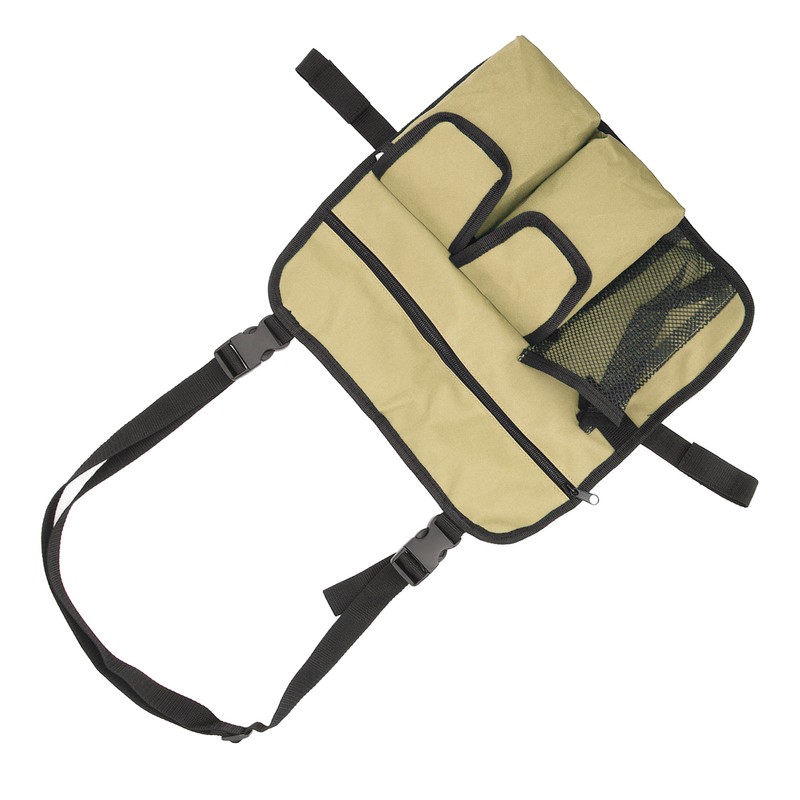 Beach Chair Armrest Bag 600D Oxford Cloth Multifunctional Outdoor Chair