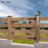 Kotarbau Pack of 2 Cross Hinges, 100-400 mm, Shutter Hinges,