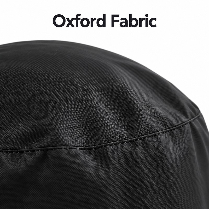 Waterproof BBQ Grill Cover, Black Oxford Fabric Outdoor Gas Grill