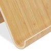 Relaxdays Tablet Stand Wooden Desk Kitchen Bed Reading Stand Modern
