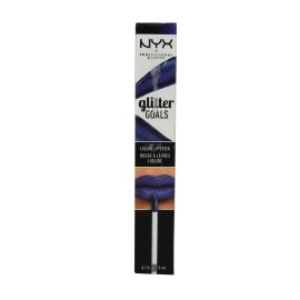 Nyx Professional Glitter Goals Liquid Lipstick GGLS09 Oil Spill 0.1 Ounces