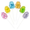 Self-Inflating Easter Egg Mylar 5-3/4" Balloons - 50 Pieces