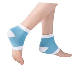 Outanaya Moisturizing Gel Heel Socks Gel Spa Vented for Dry Cracked Skin Toe Recovery Socks e Butter