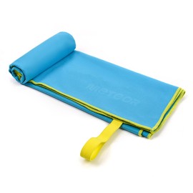 meteor Microfibre Towel Quick Dry Gym Pool Fitness Swimming Travel Camping Beach Yoga Pilates Bath Shower Absorbent Compact Lightweight Dry Men Women Kids Post-Bath Pet Drying 80 x 130 cm