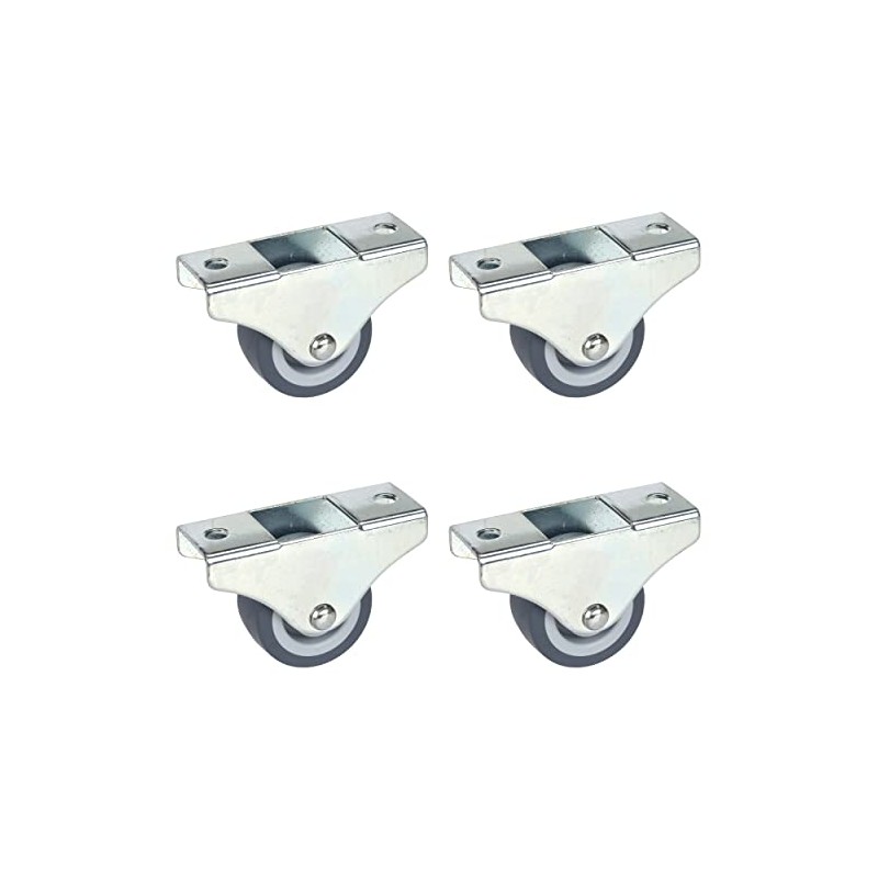Dörner + Helmer Furniture Fixed Castors, Set of 4, 38