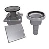 LUX ELEMENTS TUB-BAS-DV 100 I Vertical Drain Pot with Tileable