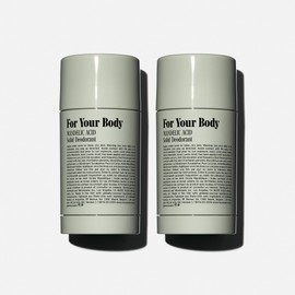 Nécessaire The Deodorant Duo Eucalyptus | Natural Aluminum Free Deodorant For Women & Men. Extra Strength Treatment with Mandelic Acid. Free of Baking Soda, Ozokerite & Parabens (75 g/2.5 oz)