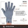 Evolution Knitwear Wool Knit Gloves - Super Soft Merino Wool