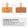 Chooee Brake Pads for Shimano G01S G02S XT XTR JO2A