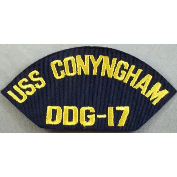 US Navy Cap Patch USS Conyngham DDG-17 - Guided Missile