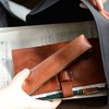 Endmark Pencil Case, Leather, Stylish, Slim, Pencil Case, Made in