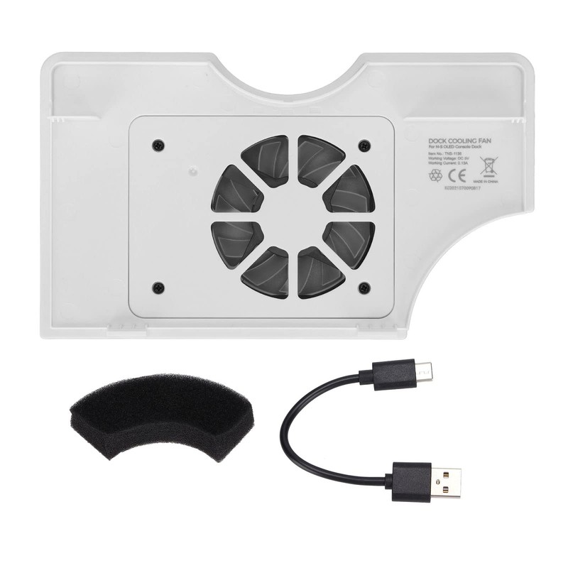GOWENIC Ventilador de Refrigeración para Switch OLED, Consola de Juegos,
