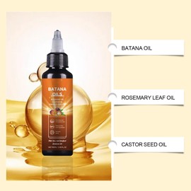 Batana Oil for Hair Growth, 4-in-1 Liquid Batana Oil, with Rosemary, Pumpkin Seed Oil, Castor Oil (1pcs)