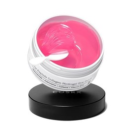 COSRX Pink Peptides - Parche de hidrogel de colágeno para ojos hinchados, ojeras y líneas finas, parches refrescantes debajo de los ojos (60), cuidado de la piel coreano, regalos del día de la madre para mamá