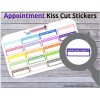 Homemade Appointment Planner Stickers #67 / Planner Stickers  / Journal