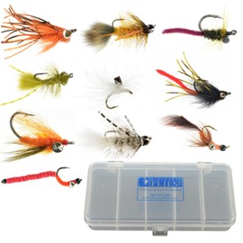 Carp Fly Collection: 10 Flies + Fly Box