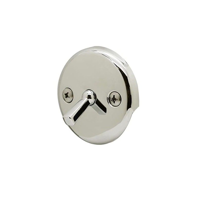 Westbrass Beehive Grid Tub Trim Grate with Trip Lever Faceplate,