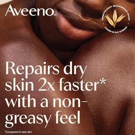 Aveeno Skin Relief Healing Ointment, for Extra Dry, Cracked & Sensitive Skin, 72-Hour Protectant with Triple Oat, Shea Butter & Glycerin, Fragrance-Free for Body, Face, Hands, Lips 7.2 oz