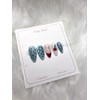 Cherry Dot Nail Tips - Short Oval / 체리 도트