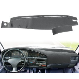 Dash Cover Mat Custom Fit for Toyota Land Cruiser Without Handle,Dashboard Cover Pad Cap Carpet Protector (Darkgray) K253A