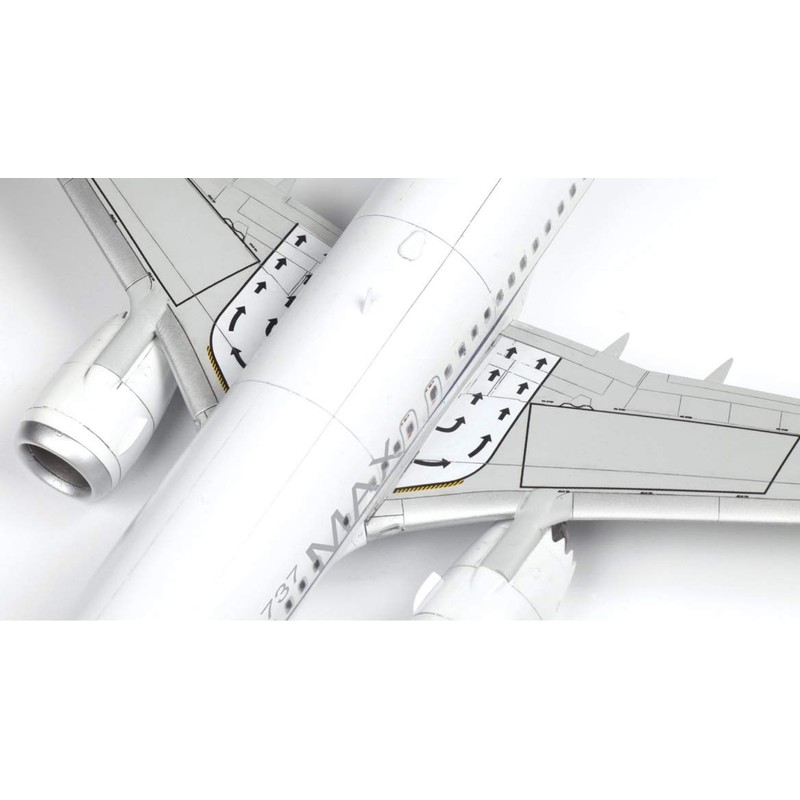 ZVEZDA 500787026 - 1:144 Boeing 737-8 MAX, Modellbau, Bausatz, Standmodellbau,