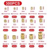 ANBOO Pack of 300 Threaded Inserts, Insert Nuts, M2 M2.5