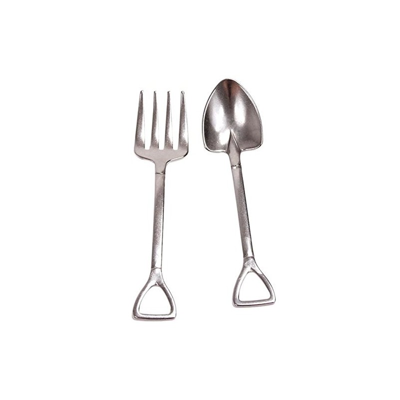 Set 4 Gardeners Cutlery Shovel And Fork 2+2