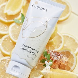 Labiora [TV Product] [Season 2 / Bae Jong-ok Lemon Honey Pack] Labiola Lemon Honey Wash-Off Pack 150g*4 Types / [TV상품] [시즌2 / 배종옥 레몬꿀팩] 라비오라 레몬허니 워시오프팩 150g*4종