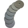 Konfor Wet 6" 7-Step Diamond Polishing Pads Flexible Sanding Tools