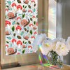 Stained Glass Window Cling,Rainbow Tinted Window Film Sun Blocking,Birds Window