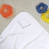 Azeeda 'Single Ring Binder' Baby Hooded Towel (HT00035073)