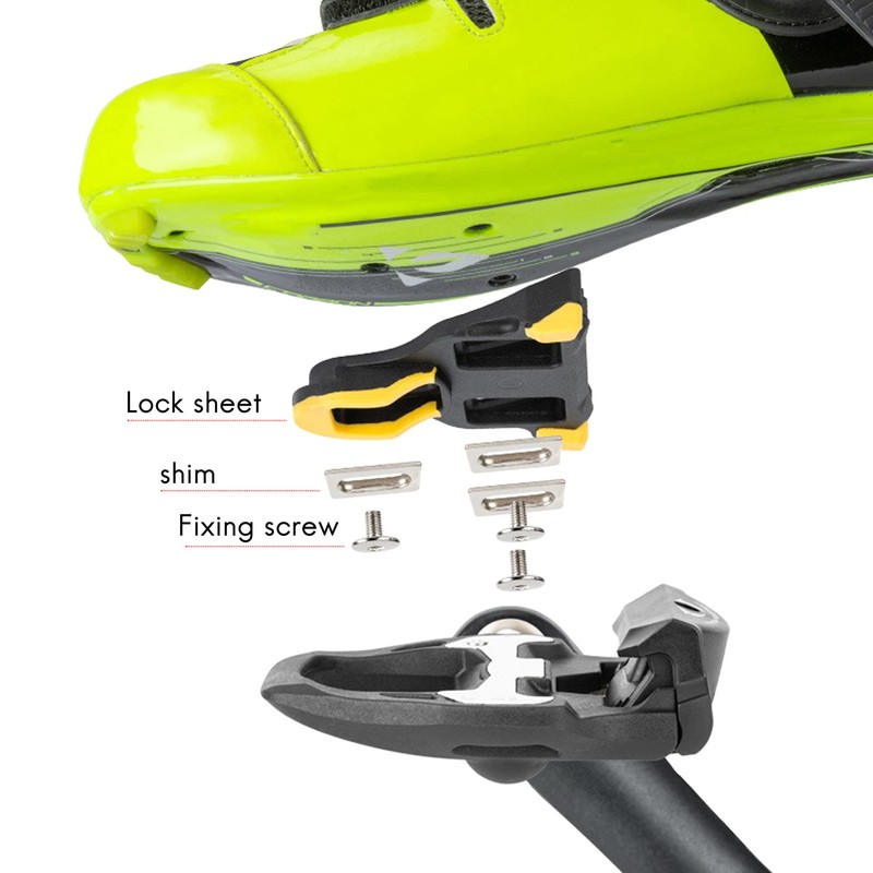 Giilayky Cycling Road Bike Bicycle Self-Locking Pedals for SPD SL