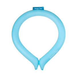 Emplace NS-ICE28SB Smart Ice Neck Band, Heatstroke Prevention, Cool, Neck Cooler, For Outdoor Use, Fishing, Events, Factory, School, Commute, Smart ICE NS-ICE28SB, Blue, Small