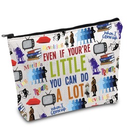 Matilda Musical Theatre Leavers Gift Matilda Movie Inspired Gift Matilda Makeup Bag Broadway Musical Gift (Little A LOT UK)