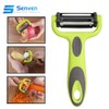 Senven 3-in-1 Peeler - Multi-Function Speed Y Peeler and Shredder.