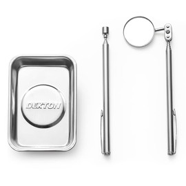 DEKTON DT60730 Magnetic Tool Set, Black/Red, Set of 3 Piece