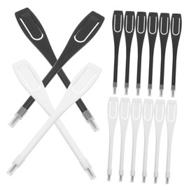 Kisangel 40pcs Golf Pencils Eraser Writing Pencils for Golfers Sports Tools 2 Colors Portable