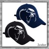LEX STANDARD CH029 Men's Cap, Hat, Stylish, Skull, Skull, Logo,